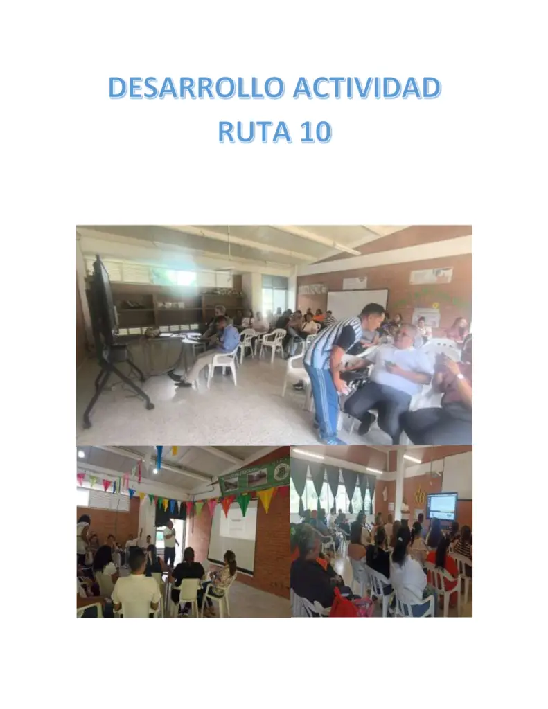 Participantes del Foro Educativo Institucional 2026 durante el desarrollo de la Ruta 10.