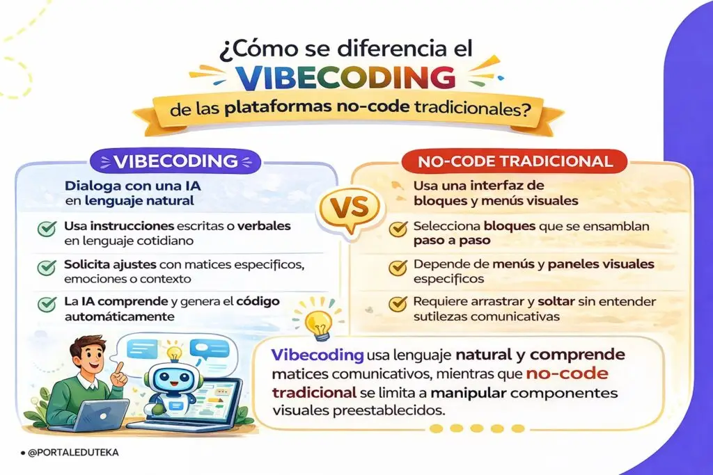 Vibe coding y creación de recursos digitales educativos